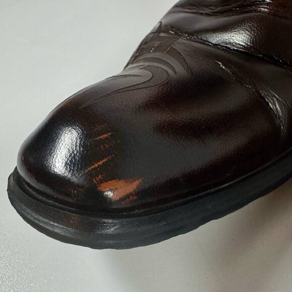 Robert Wayne Disturb Western Style Men's Boots Size 13 - Picture 8 of 16